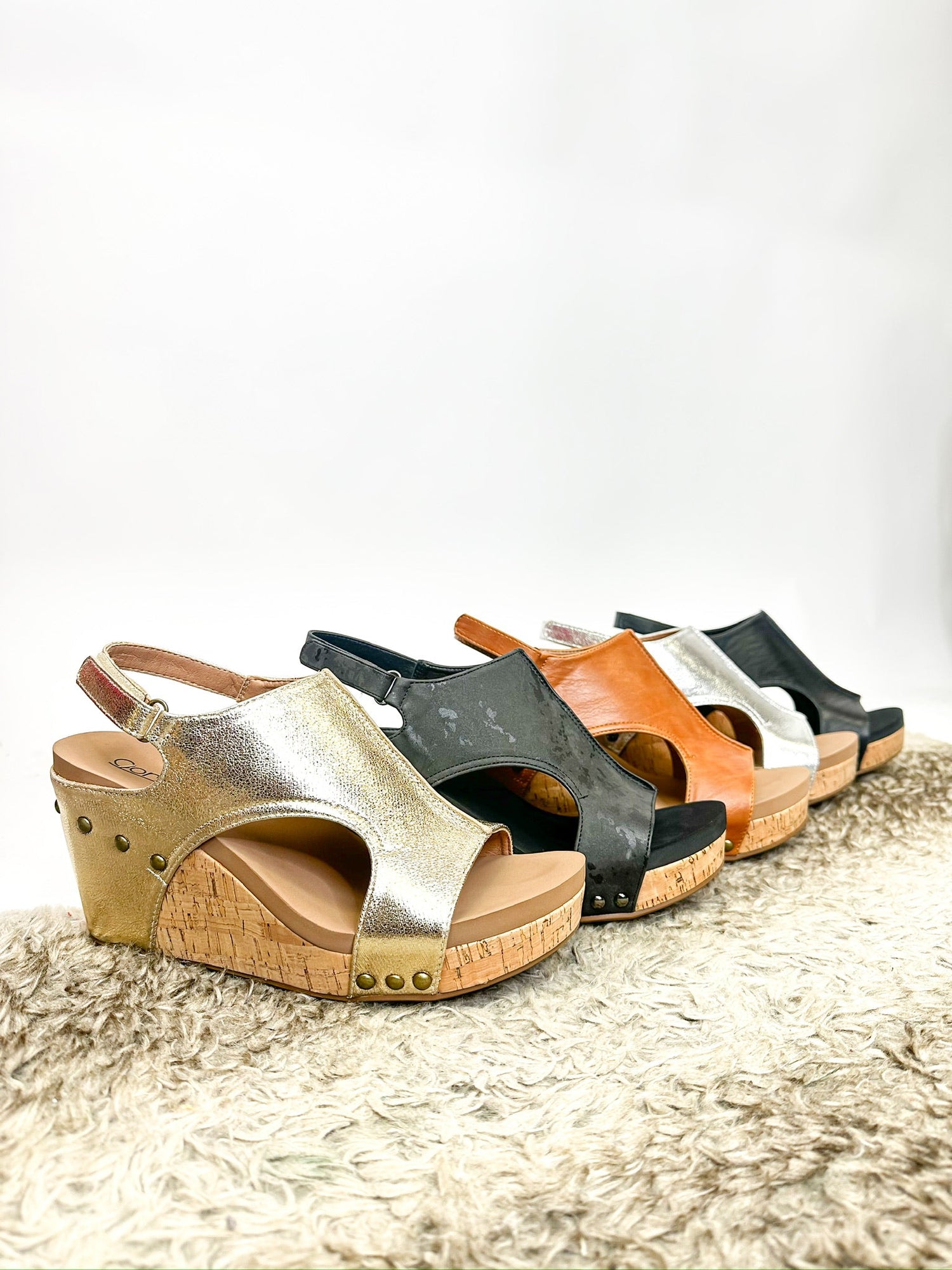 Tiffanee wedges - Macoma Boutique