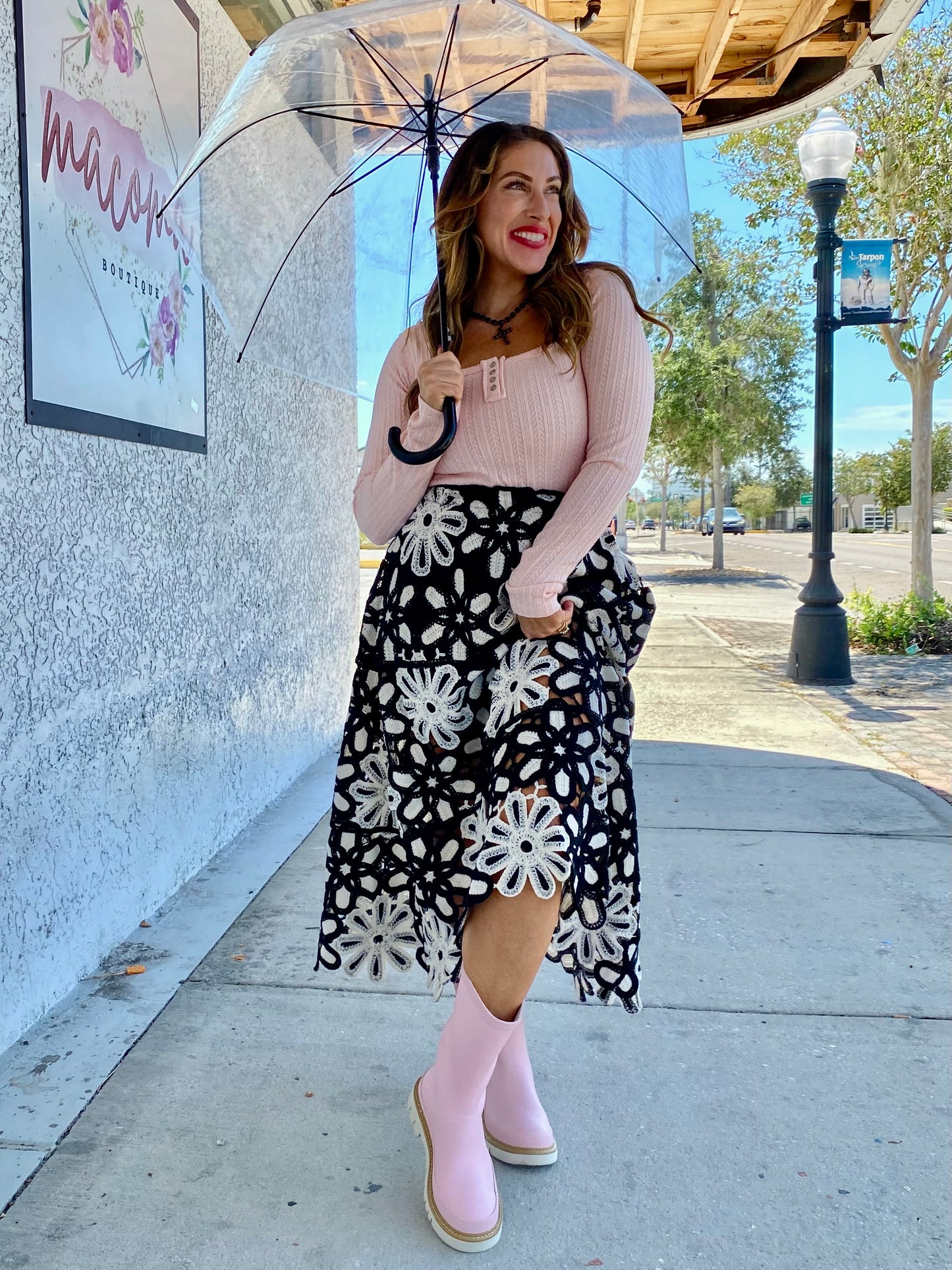 Corky's Blush Make A Splash Boots