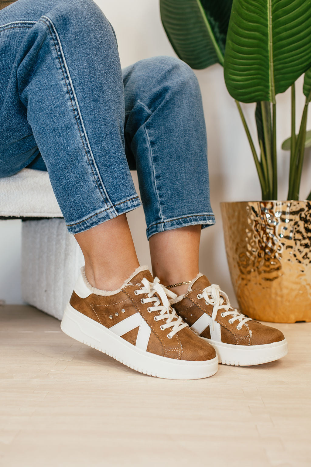 Corky's Tan Tailgate Sneakers