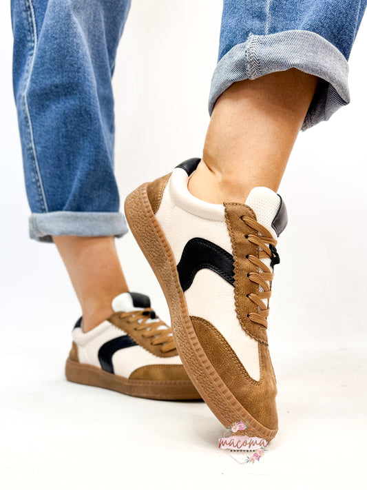 Corky's Tan Combo Spoiler Alert Sneakers