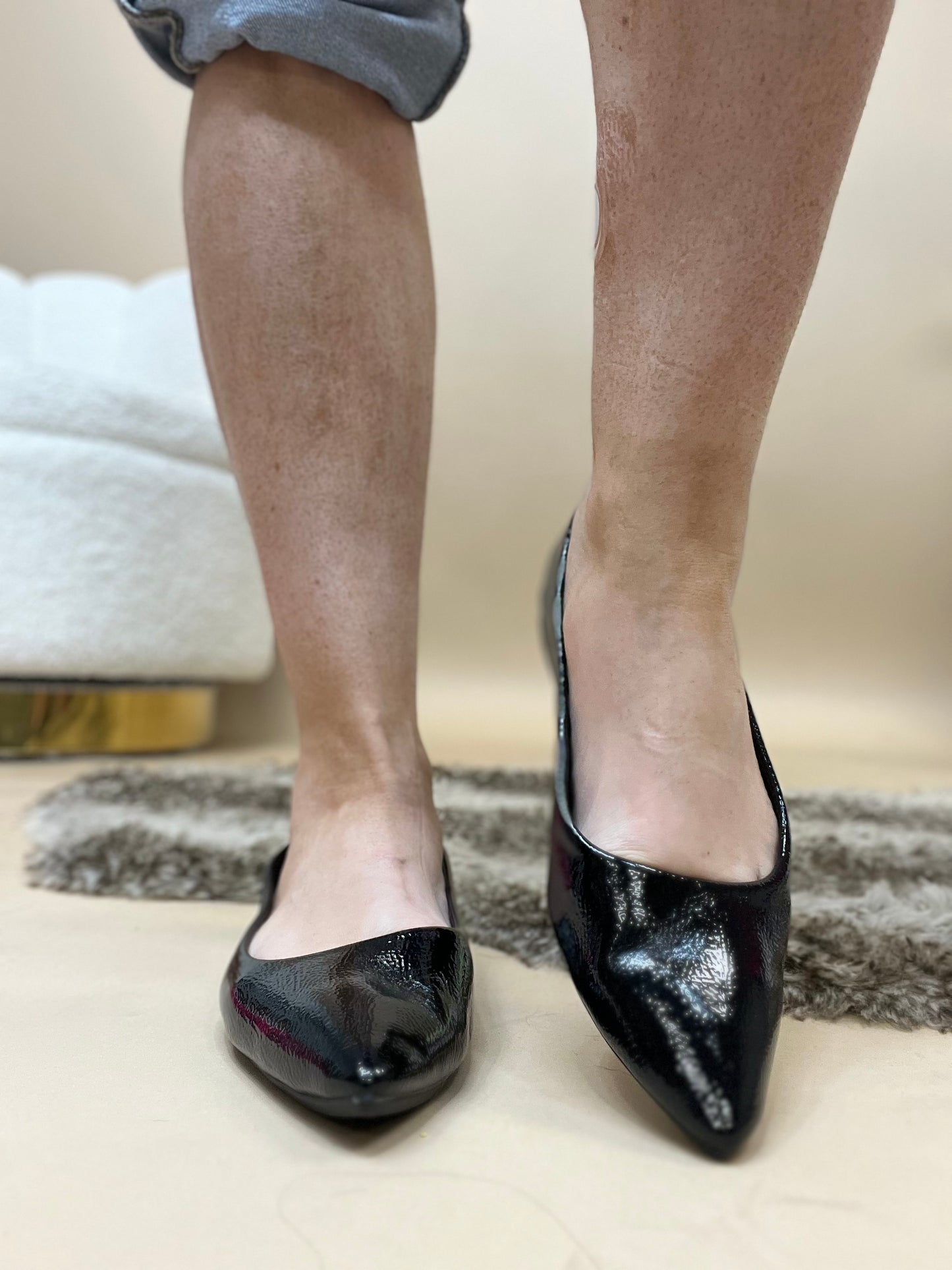 Black Friday Deal- Corky's Black Patent Stage Flats- FINAL SALE
