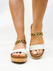 Corky's Clear White Nightcap Sandals