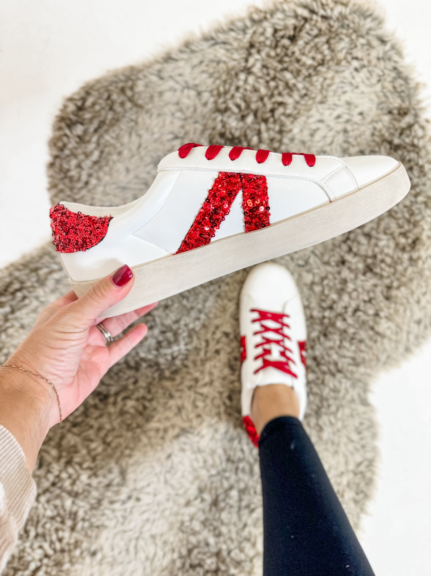 Corky's Red No Chaser Sneakers