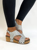 Corky's Silver Chunky Glitter Refreshing Sandals - FINAL SALE