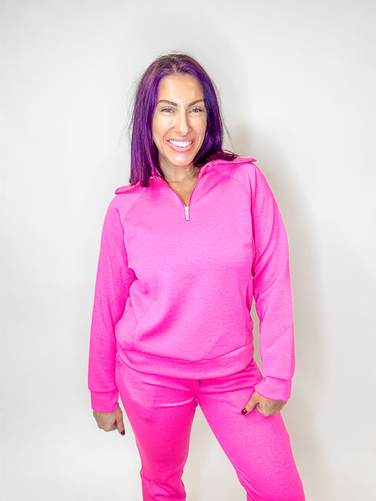 New Directions Pullover in Hot Pink - Reg/Curvy