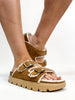 Corky's Tobacco Faux Suede Hearsay Sandals