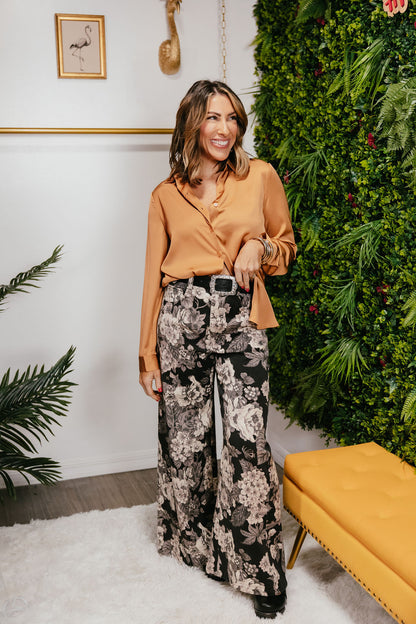 Sunset Silk Top