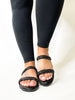 Corky's Black Fun in the Sun Sandals -FINAL SALE