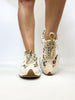 Corky's Tan Sparkle Leopard No Prob Sneakers