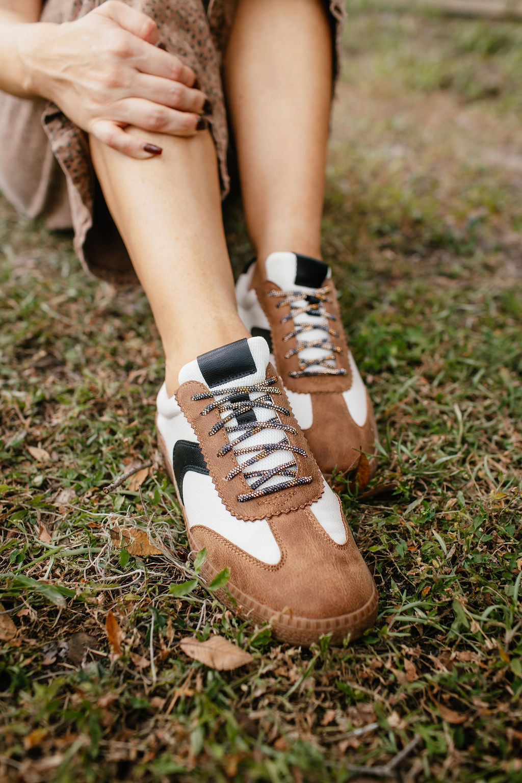 Corky's Tan Combo Spoiler Alert Sneakers