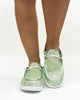 Corky's Light Green New Glitter Kayak Shoes