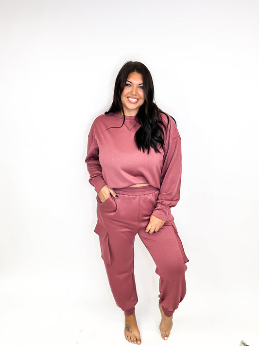 Berry Bold Cargo Pants - Reg/Curvy