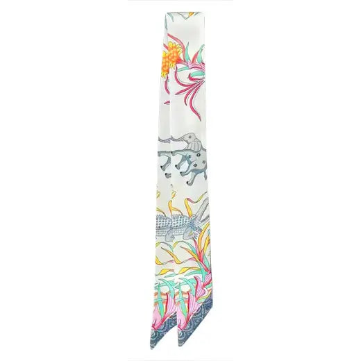On the Move Knotted Scarf Necklace