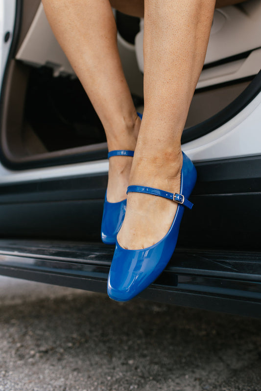 Royal Blue Moni Shoes