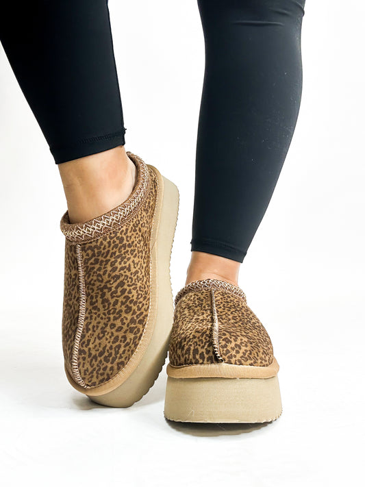 Corky's Mini Leopard Pillow Talk Shoes