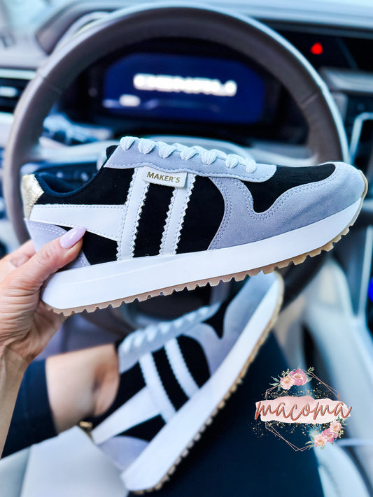 Midnight Retro Rush Sneakers