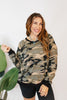 Cozy Trends Pullover In Camo - Reg & Curvy
