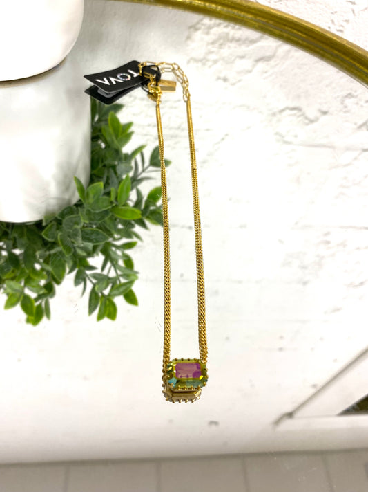 Tova Karine Necklace in Peridot Brandy - FINAL SALE