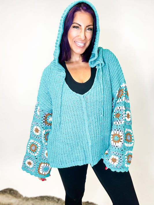 Forest Teal Sweater