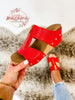Corky's Red Taboo Sandals
