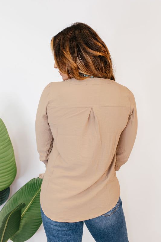 Breezy Button Top - Reg & Curvy