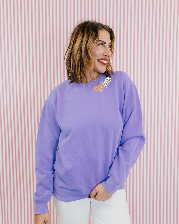 AMEN x3 Graphic Pullover - FINAL SALE