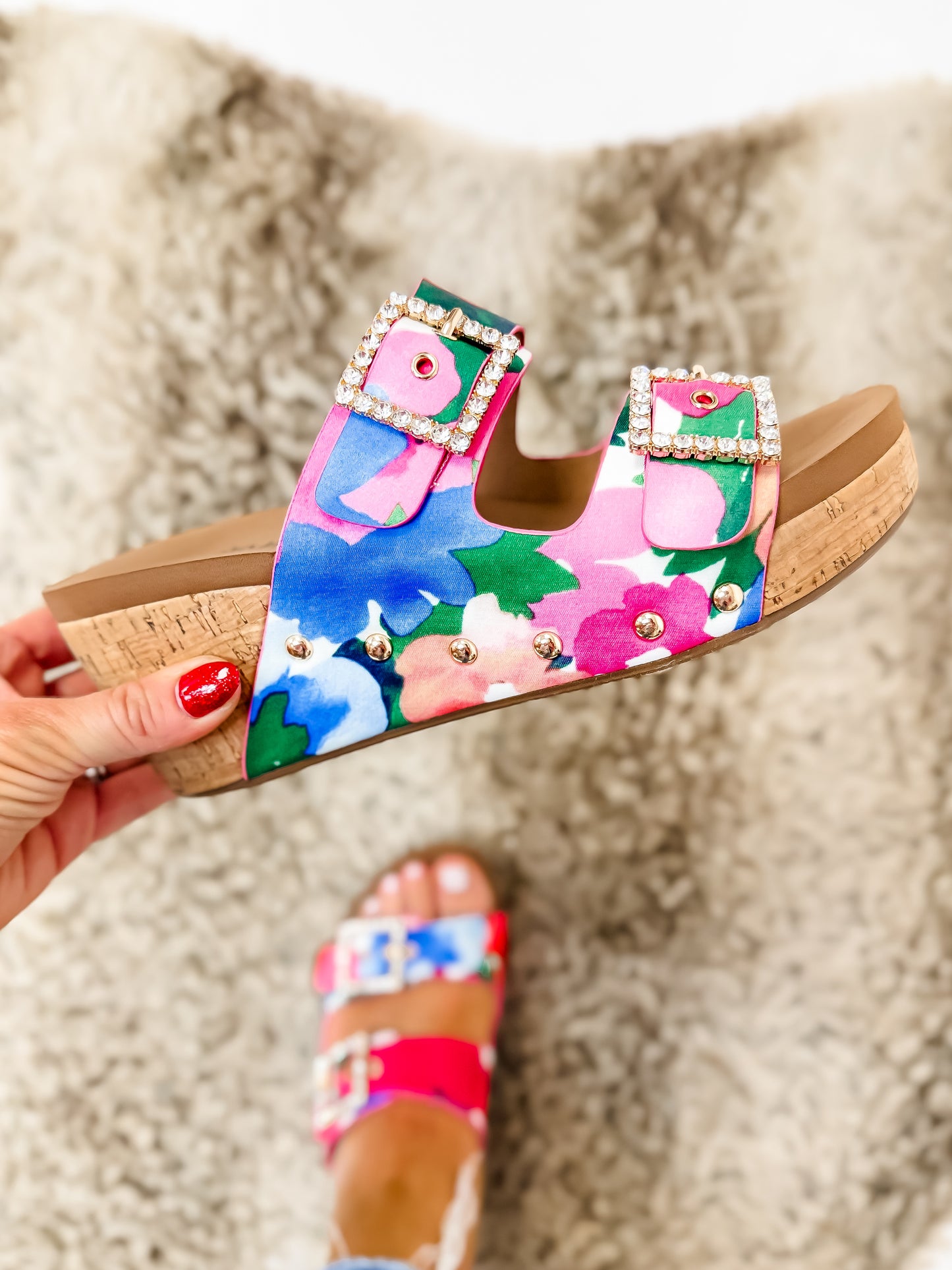 Corky's Floral Main Squeeze Sandals