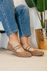 Corky's Walnut Faux Suede Own It Flats