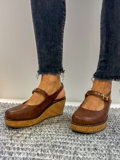 Corky's Cognac Pity Party Sandals