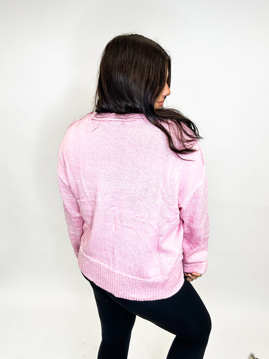 Pink Dream Sweater - Reg/Curvy