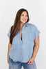 Chambray Stripes Top