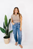 Flex Fit Top in Light Mocha - Reg/Curvy