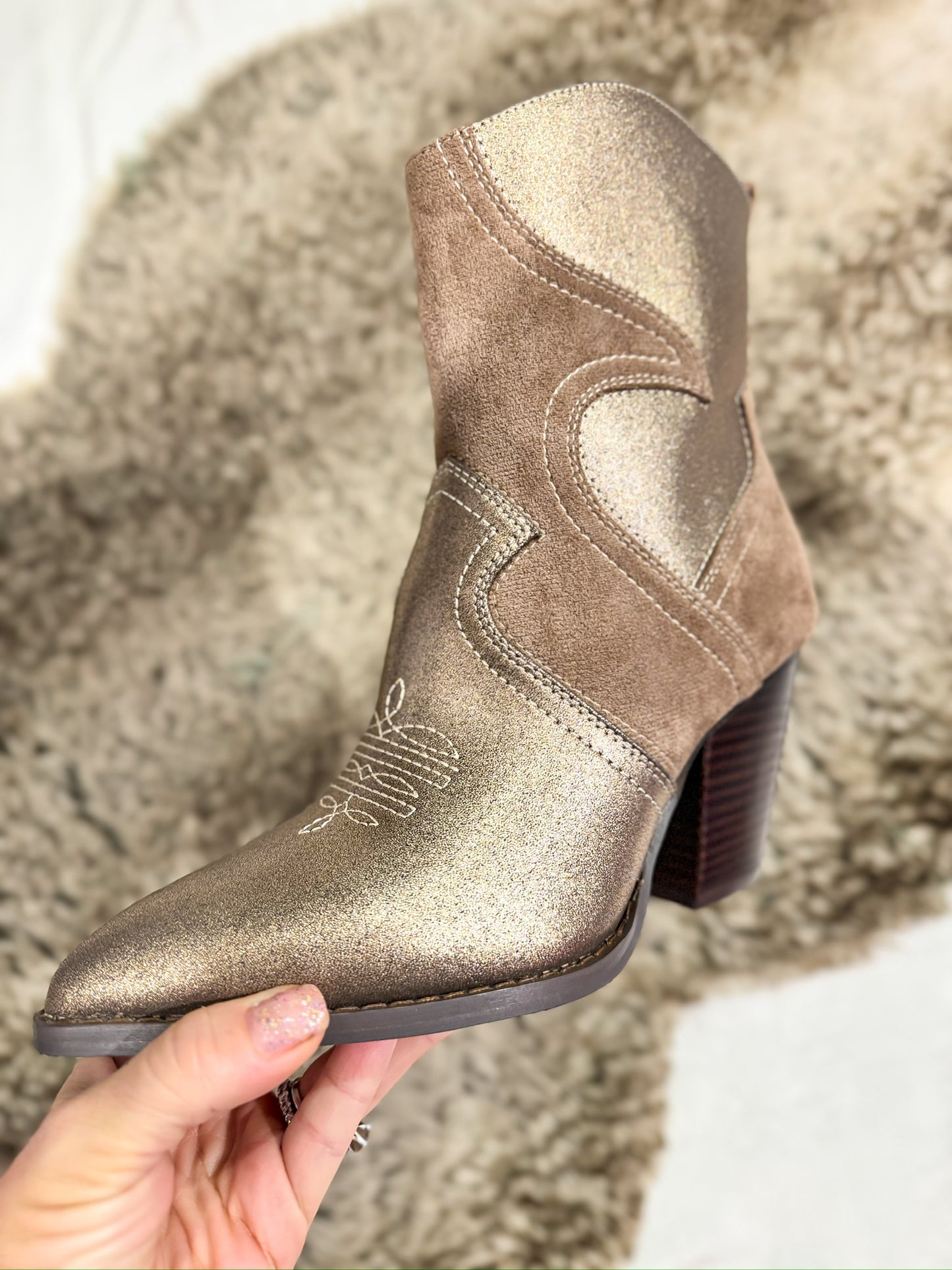 Presale: Corky's Bronze Good Lookin Boots