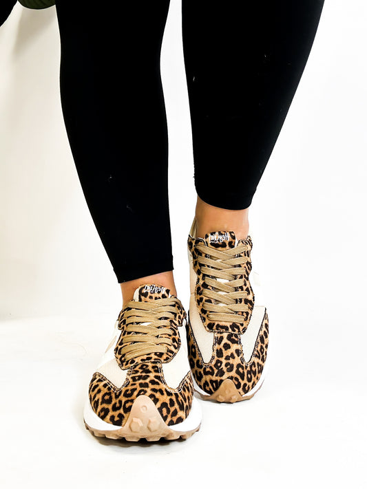 Corky's Leopard Your Welcome Sneakers