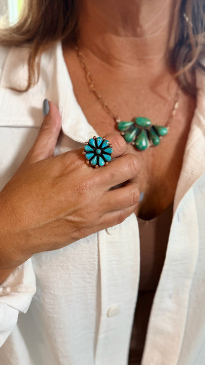 Boho Sol: Turquoise Rodeo Ring