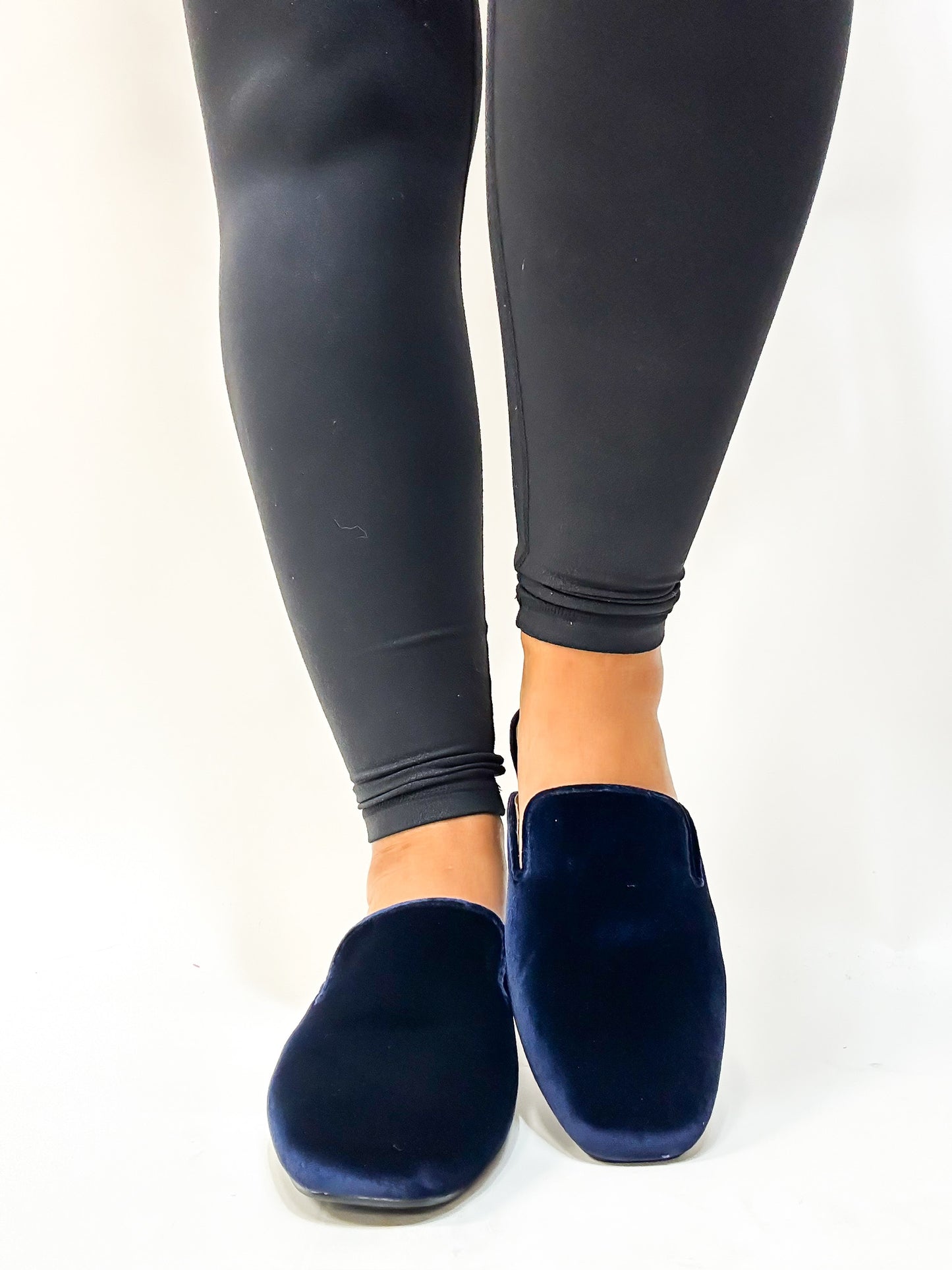 Corky's Navy Velvet Spotlight Shoes