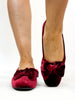 Corky's Burgundy Velvet Sugar Rush Flats