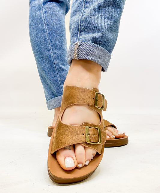 Corky's Taupe Let's Be Real Sandals