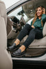 Corky's Black Stud Muffin Shoes