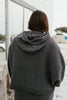 Cable Crush Knit Hoodie