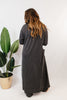 Ribbed & Ready Lounge Set In Black - Reg & Curvy