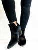 Bottes de spectacle en velours noir de Corky