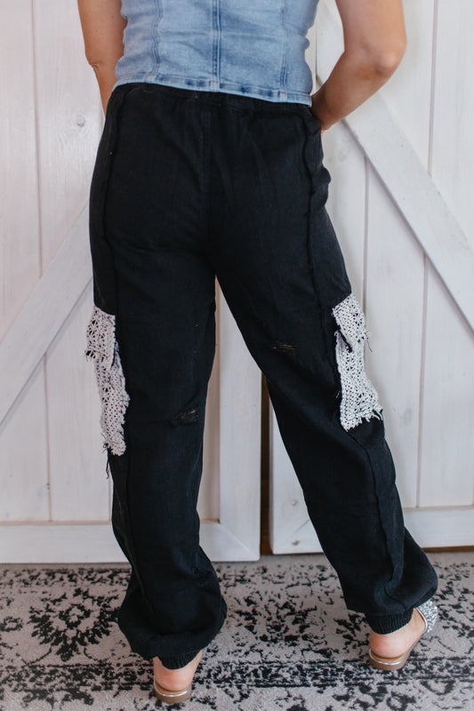 On The Move Pants in Black