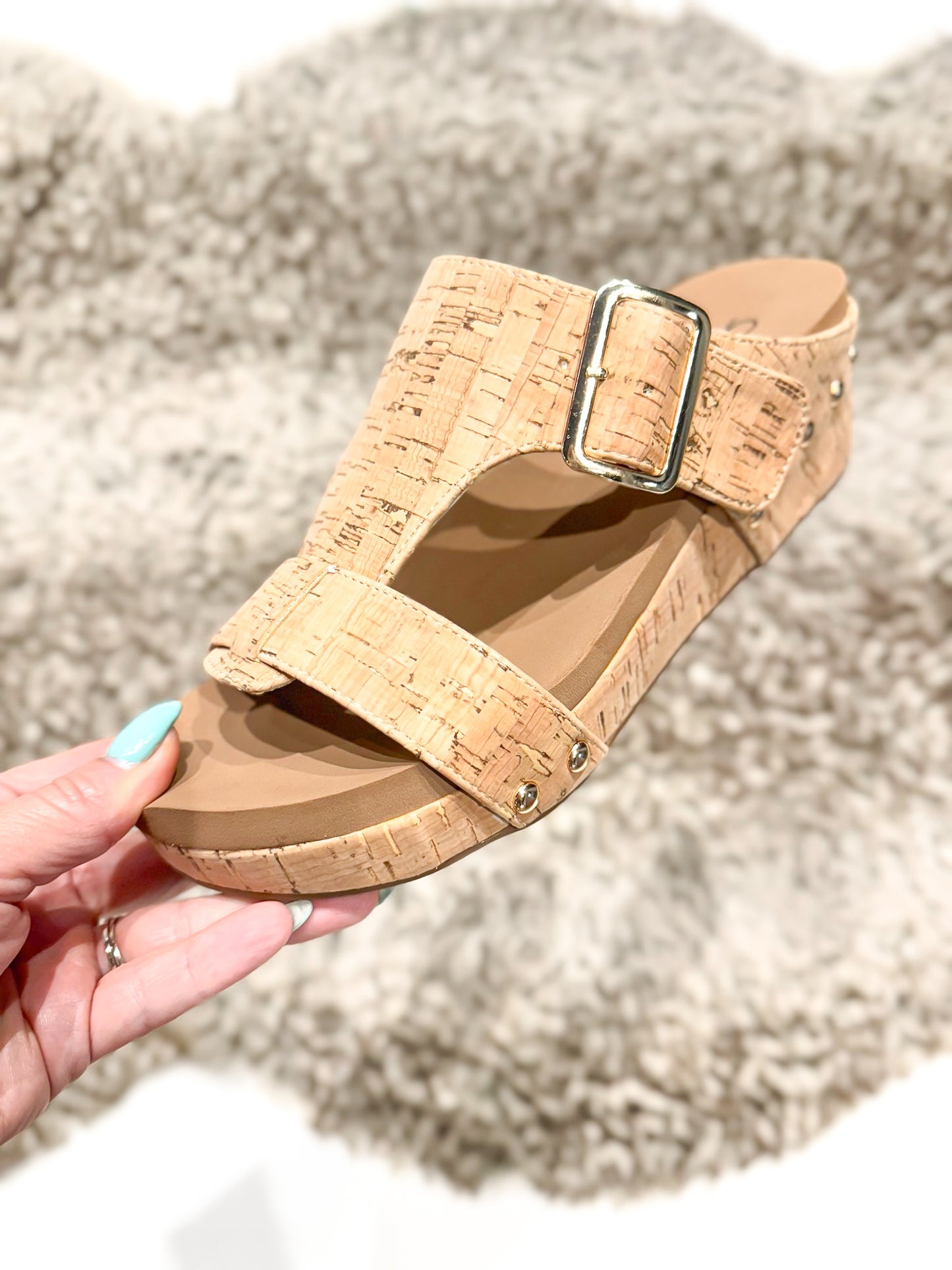 Corky's Cork Top Secret Sandals