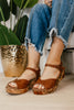 Corky's Cognac Meet Ya There Sandals
