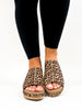 Corky's Tan Leopard Hissy Fit Wedges