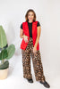Get The Job Done Vest In Red - Reg & Curvy