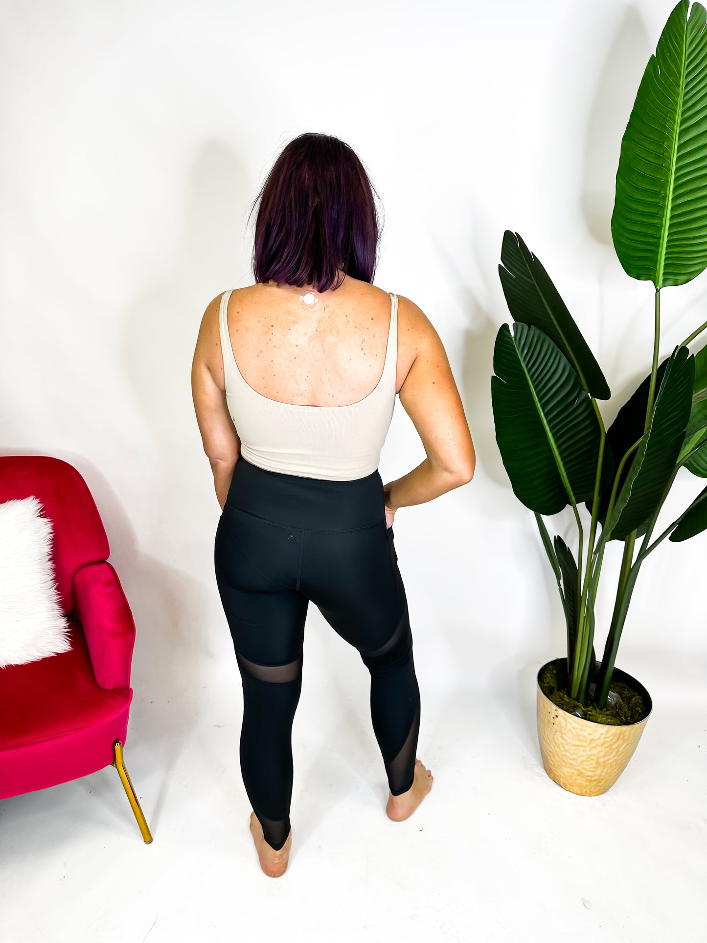 Mesh Motion Leggings - Reg/Curvy