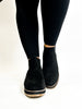 Bottines en daim synthétique noir Love You a Latte de Corky