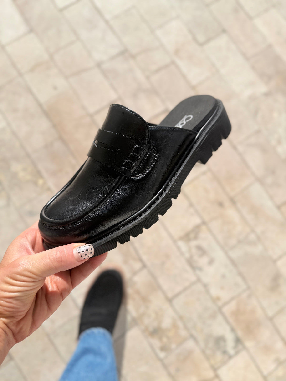 Corky's Black Get Lucky Shoes